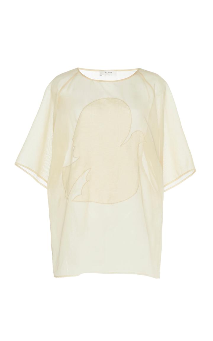 Moda Operandi Eron Peggy Embroidered T-shirt Size: 32