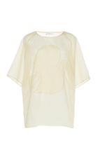 Moda Operandi Eron Peggy Embroidered T-shirt Size: 32