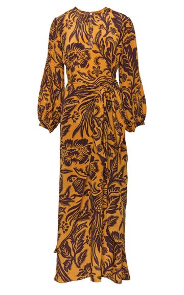 Moda Operandi Johanna Ortiz Traditional Landscape Silk Dress