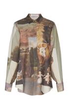 Sandra Mansour Savane Printed Shirt