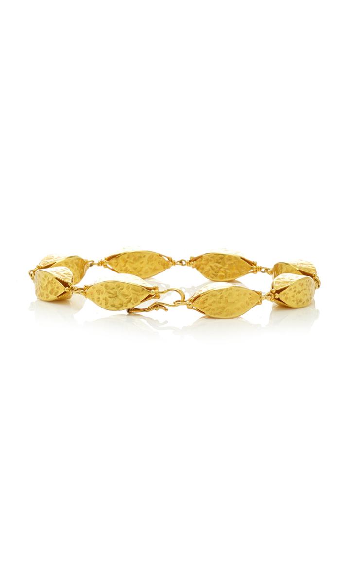 Ofira Pyramid Link 18k Gold Bracelet