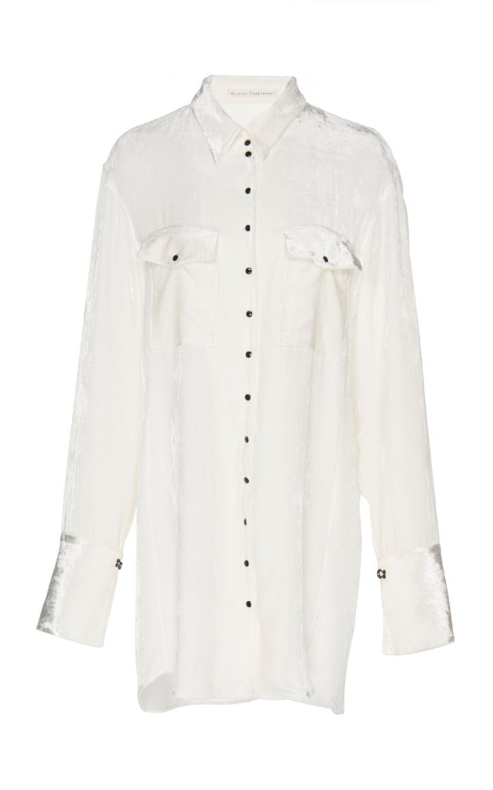 Olivier Theyskens Long Sleeved Oversized Shirt