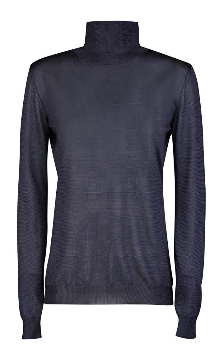 Giuliva Heritage Collection Asteria Silk Turtleneck Sweater