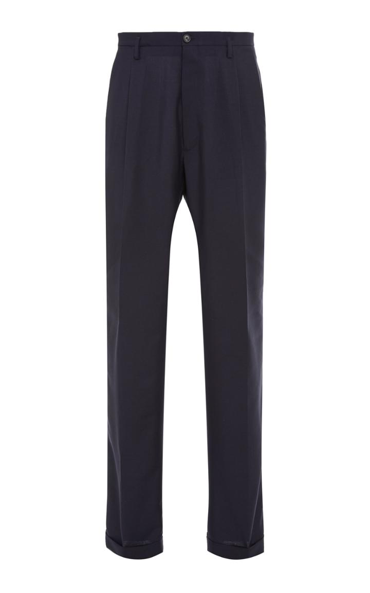 Maison Margiela Mohair And Wool-blend Pants