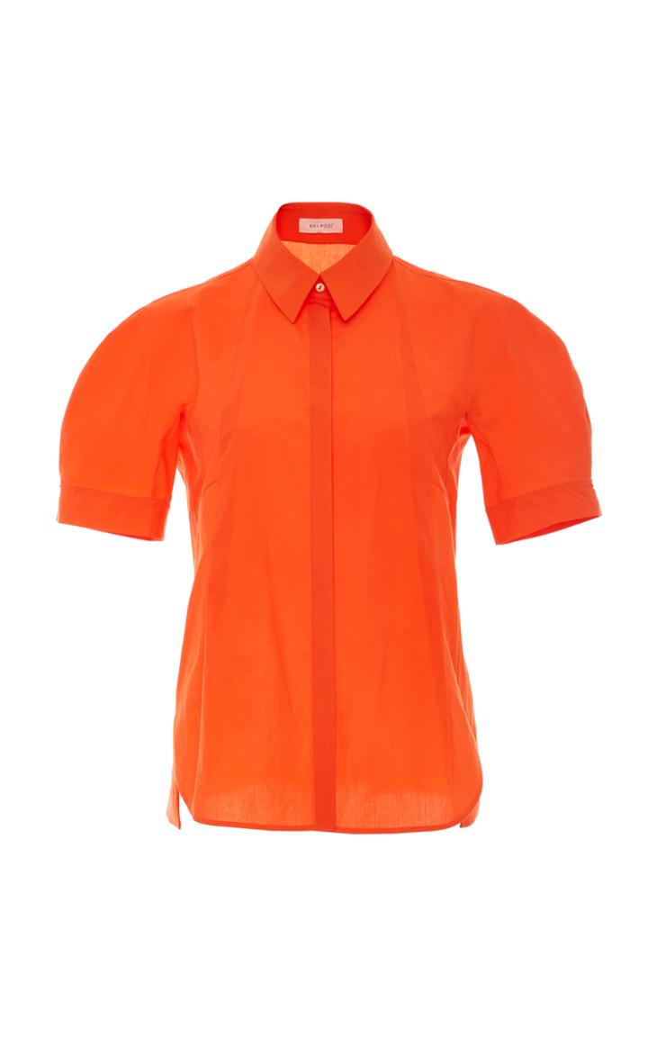 Delpozo Puff Sleeve Shirt