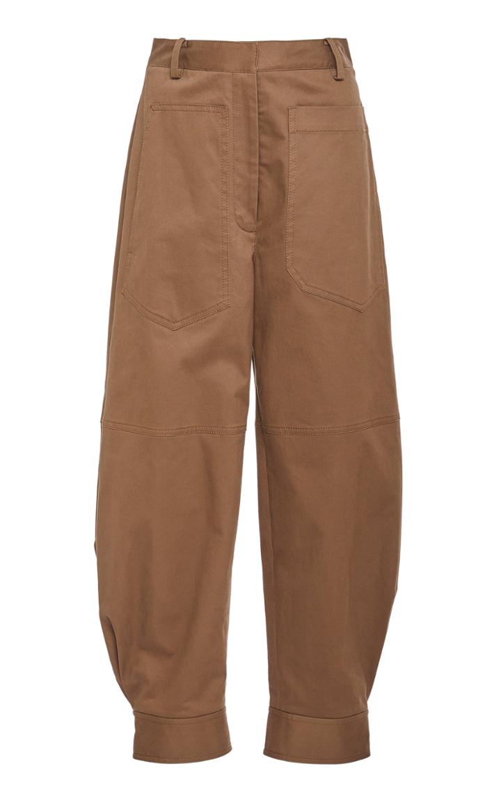 Tibi Myriam Cotton-blend Pants