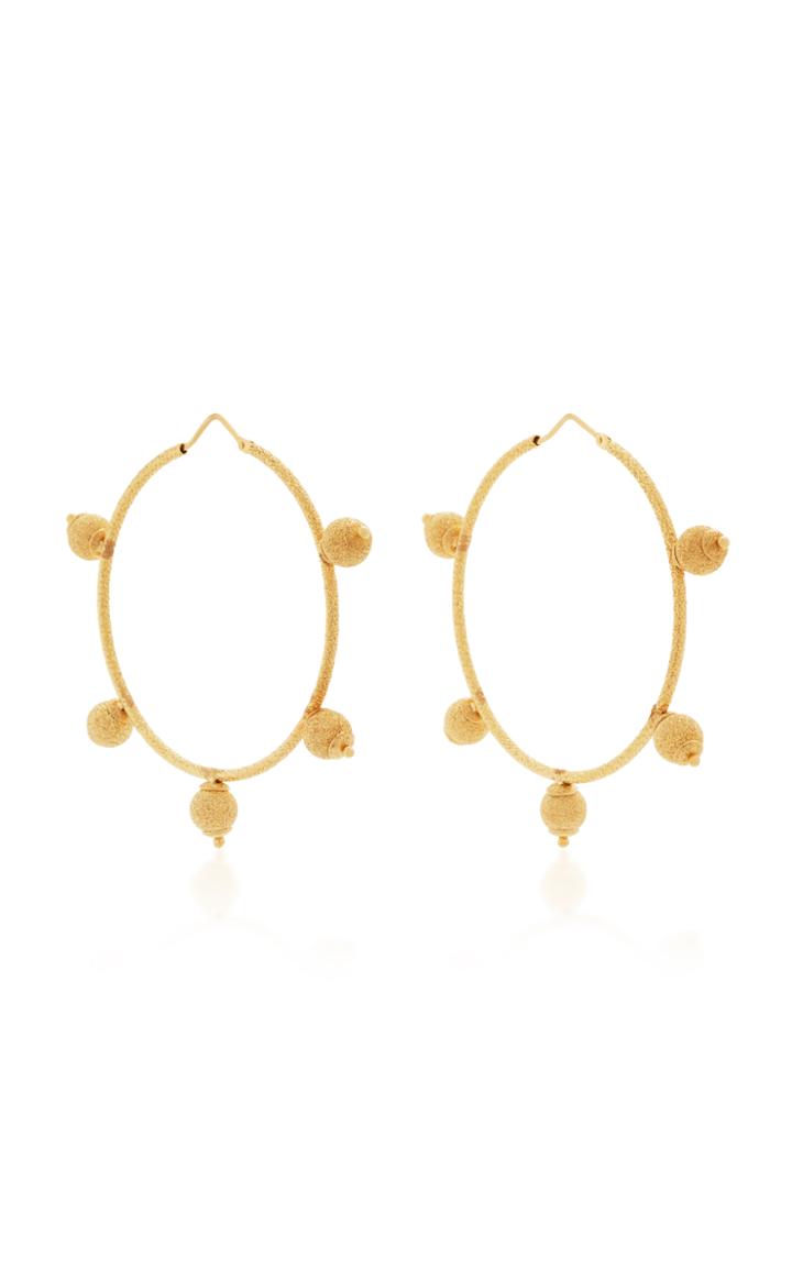 Carolina Bucci Florentine Medium Bubble Hoops