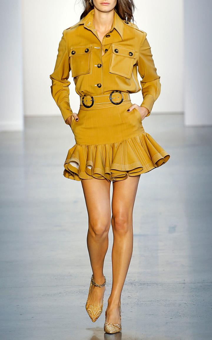 Zimmermann Zippy Safari Collared Wool Jacket
