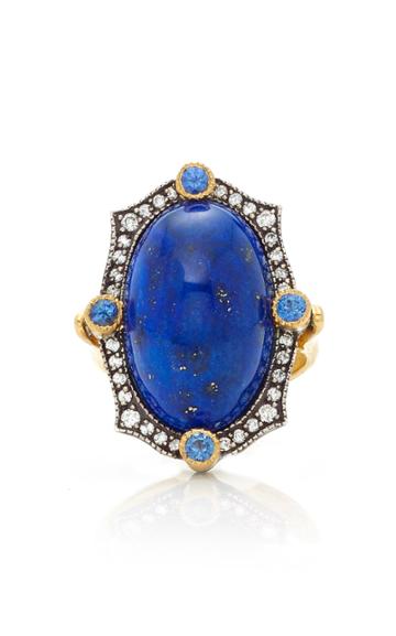 Arman Sarkisyan Lapis And Blue Sapphire Ring