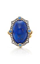 Arman Sarkisyan Lapis And Blue Sapphire Ring