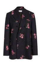 Moda Operandi Red Valentino Floral Cady Double-breasted Blazer