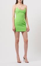 Moda Operandi David Koma Sequin-detailed Crepe Strapless Mini Dress