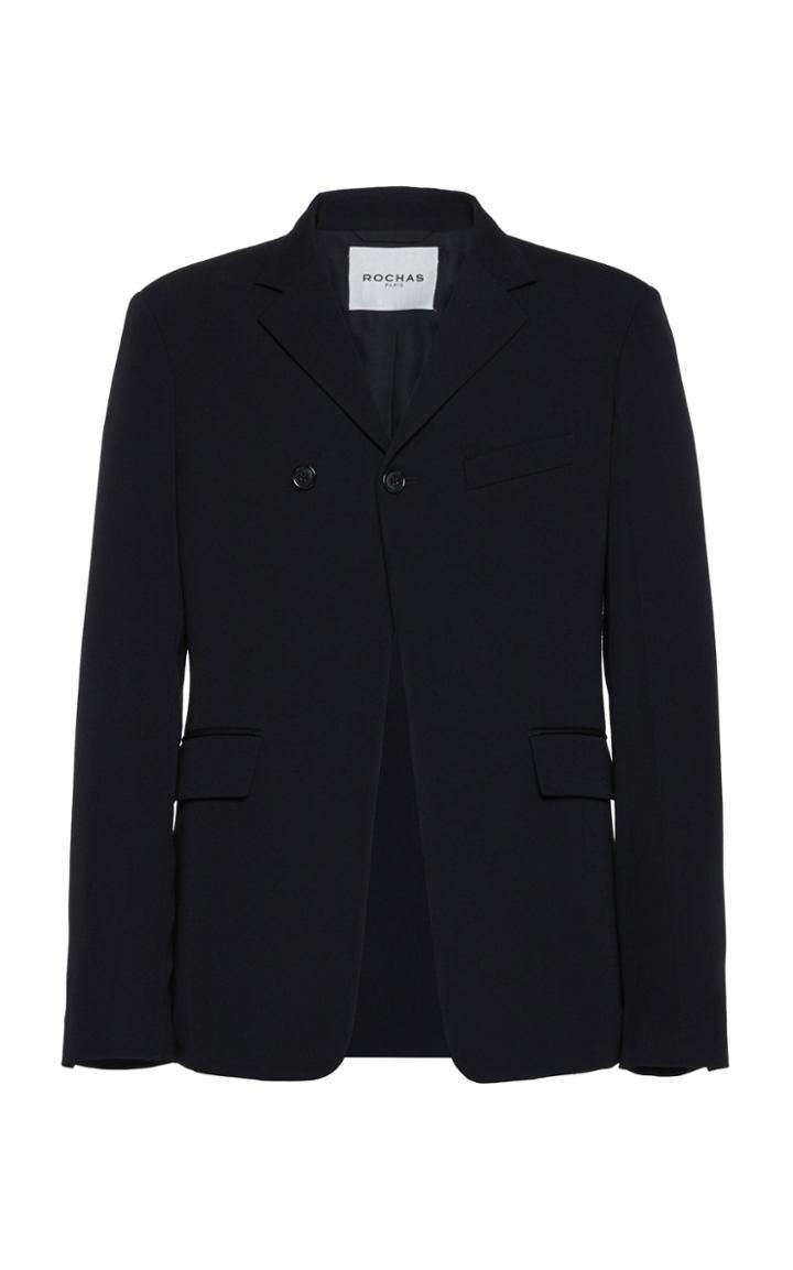 Rochas Peak Lapel Suit Jacket