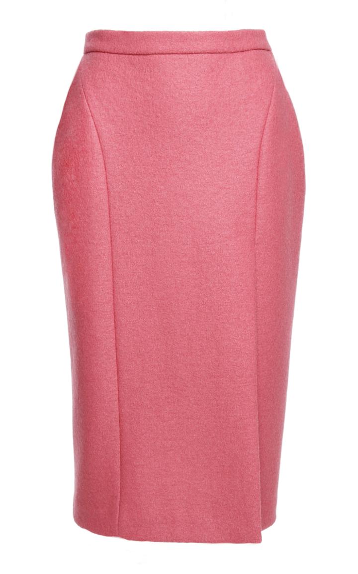 Anouki Wool High-waisted Midi Skirt