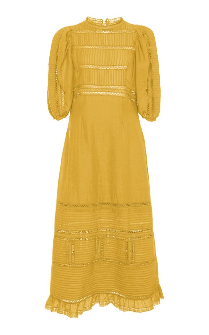 Sea Poppy Midi Dress