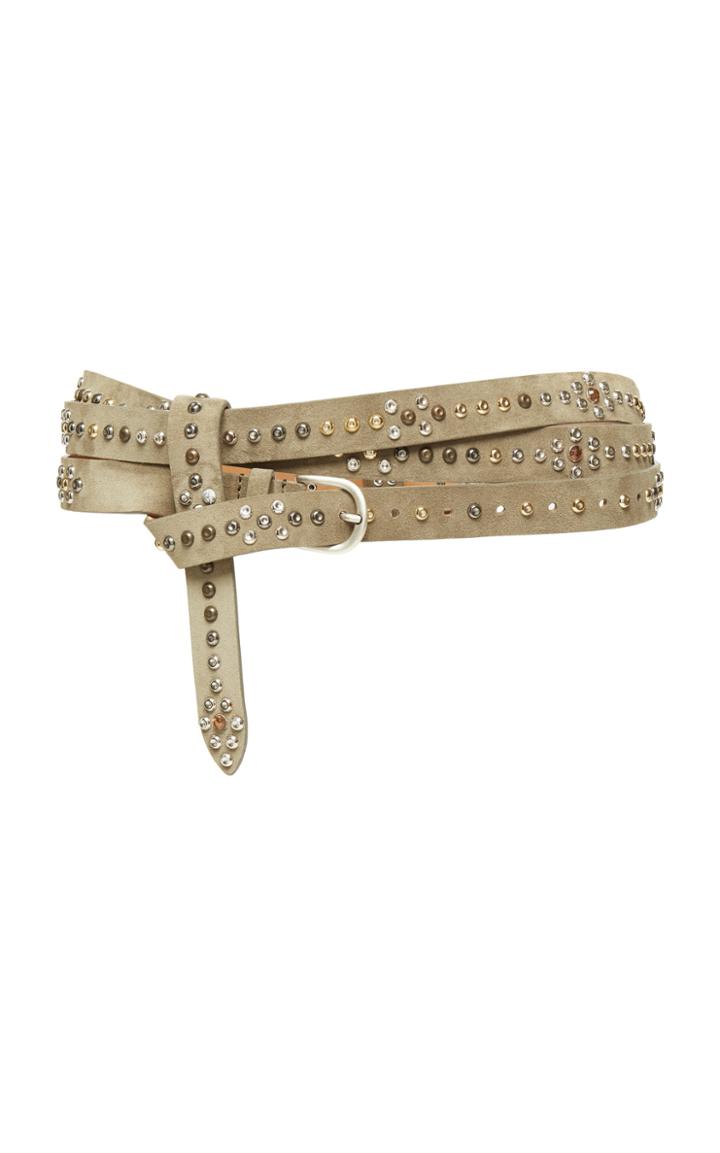 Isabel Marant Djelvis Studded Leather Belt