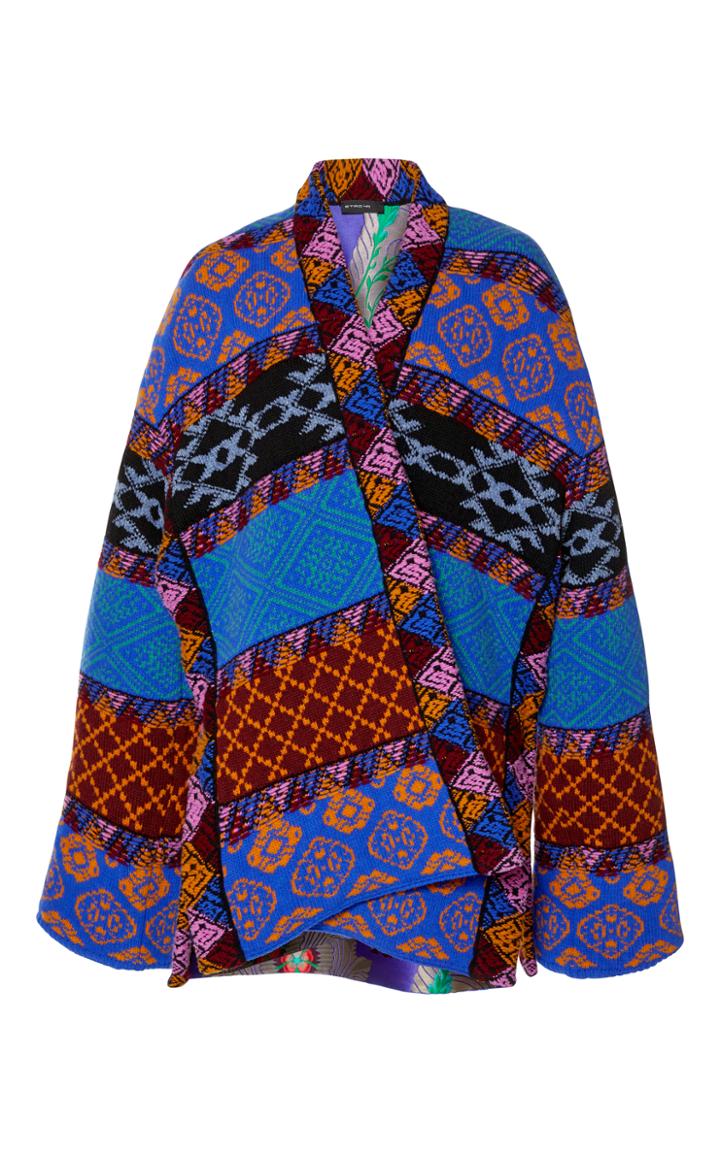 Etro Knit Cape Jacket