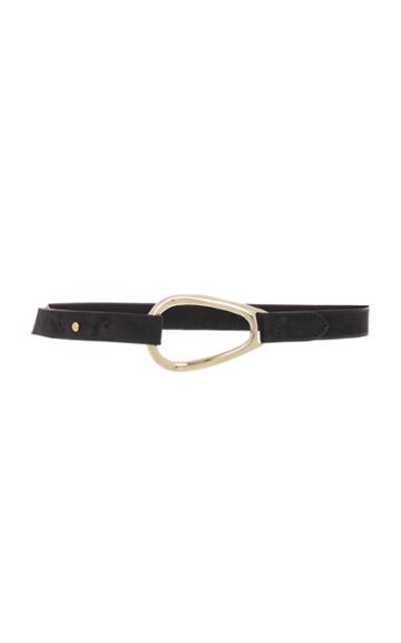 Maison Vaincourt Exclusive Oval Ring Leather Belt
