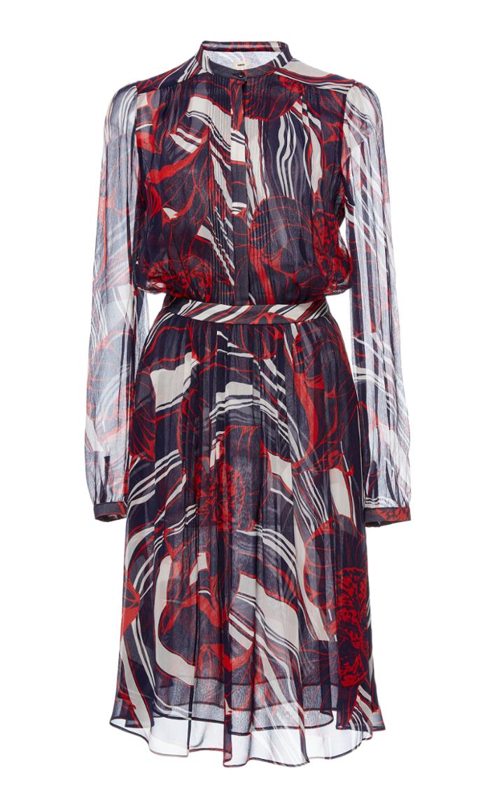Warm Orchid Knee Length Dress
