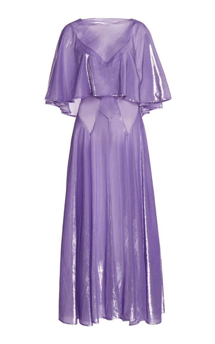 Moda Operandi Paco Rabanne Draped Lurex Dress