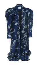 Johanna Ortiz Cosmia Jacquard Ruffled Jacket
