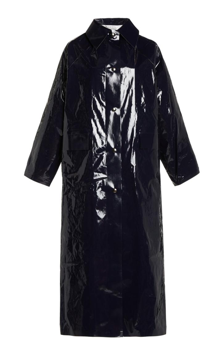 Kassl Original Coated Cotton-blend Coat