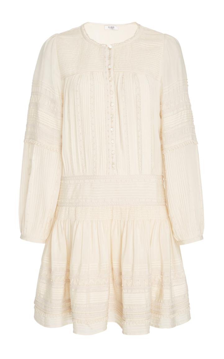 Sea Azzedine Long Sleeve Tunic Dress