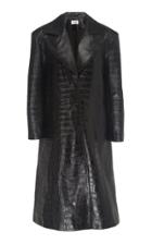 16arlington Crocodile A-line Trench Coat