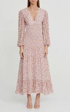 Moda Operandi Significant Other Bernadette Swiss Dot Printed Maxi Dress