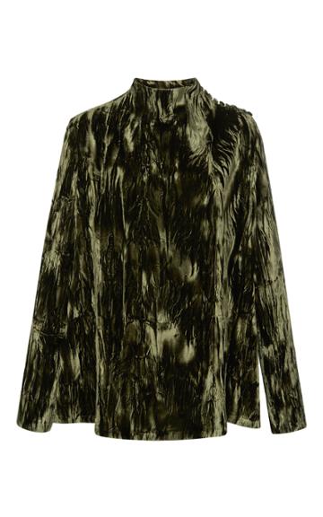 Maison Pre Crushed Velvet Top
