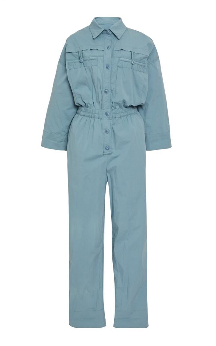 Moda Operandi Sea Tabitha Cotton Jumpsuit Size: 00