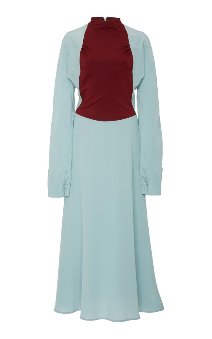 Victoria Beckham High Neck Contract Dress