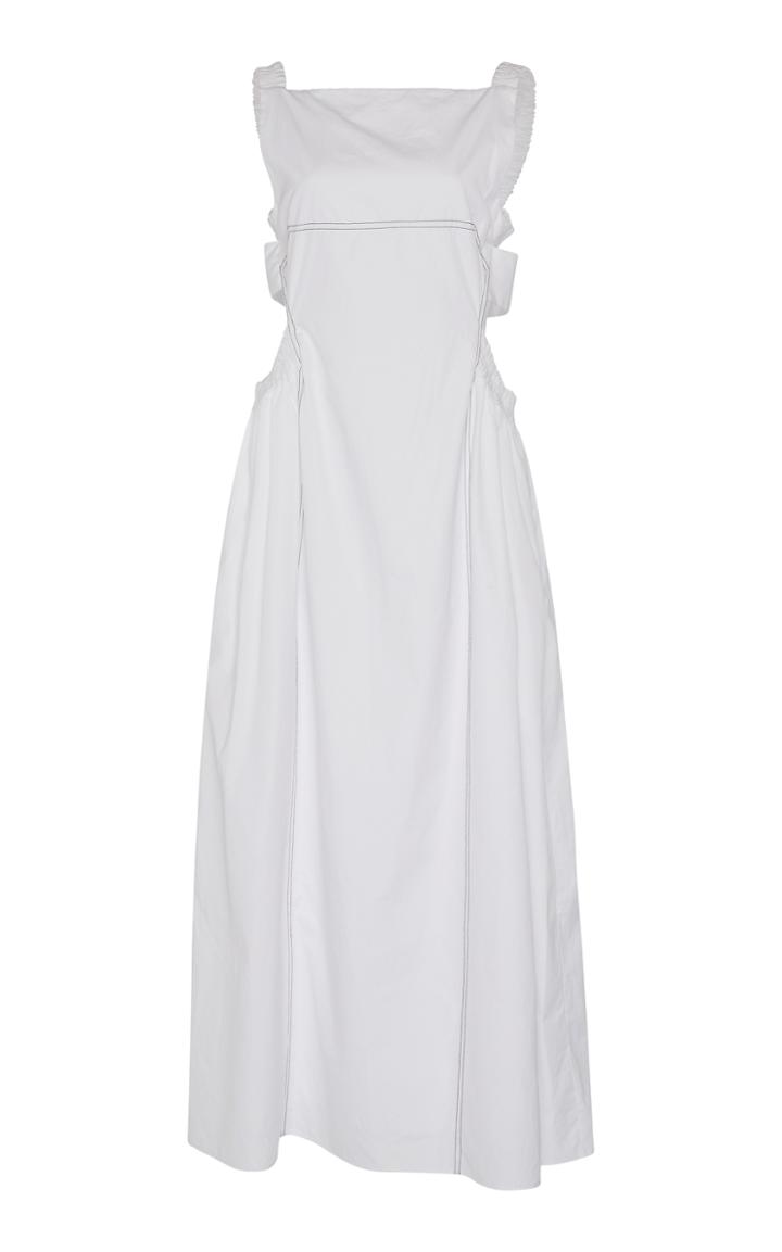 Ellery Celestial Rouched Cutout Dress