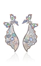 Wendy Yue Opal Butterfly Earrings