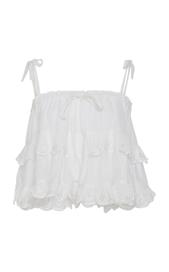 Innika Choo Two Tier Cotton Top