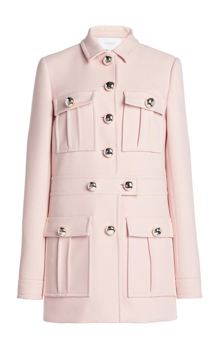 Moda Operandi Giambattista Valli Double-breasted Cady Pocketed Coat
