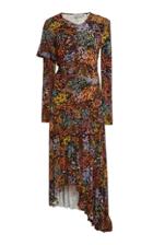 Preen By Thornton Bregazzi Ashley Floral-print Stretch-crepe Maxi Dress