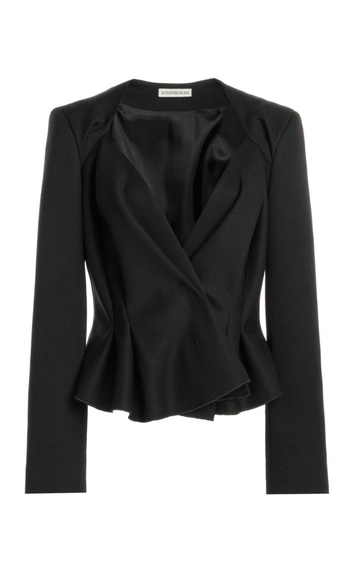 Moda Operandi Alexandre Blanc Draped Jacket
