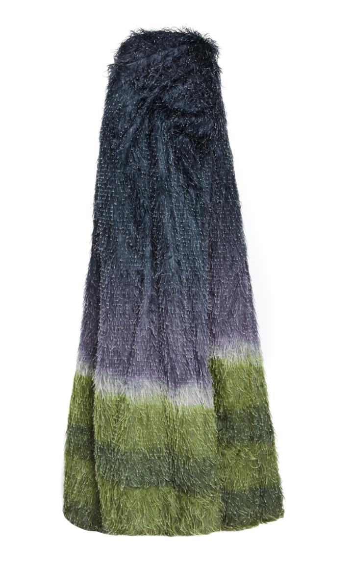 Marina Moscone Alek Draped Gown