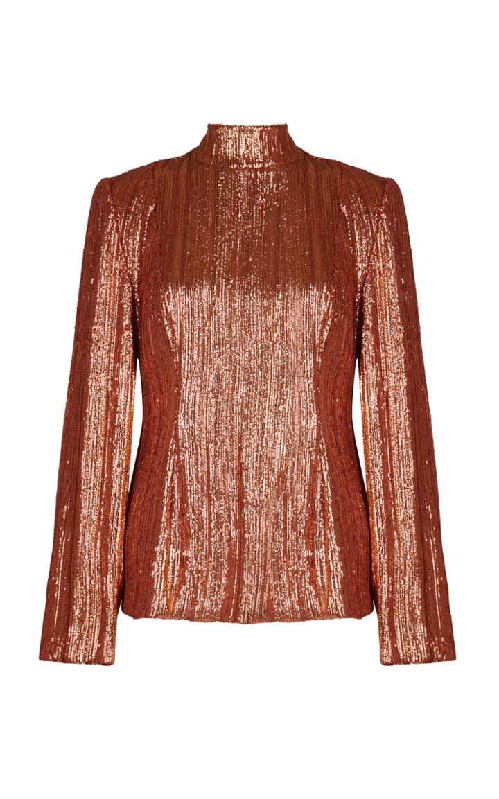 Madiyah Al Sharqi Sequin Emroidered Top