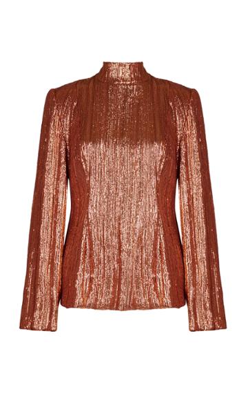 Madiyah Al Sharqi Sequin Emroidered Top