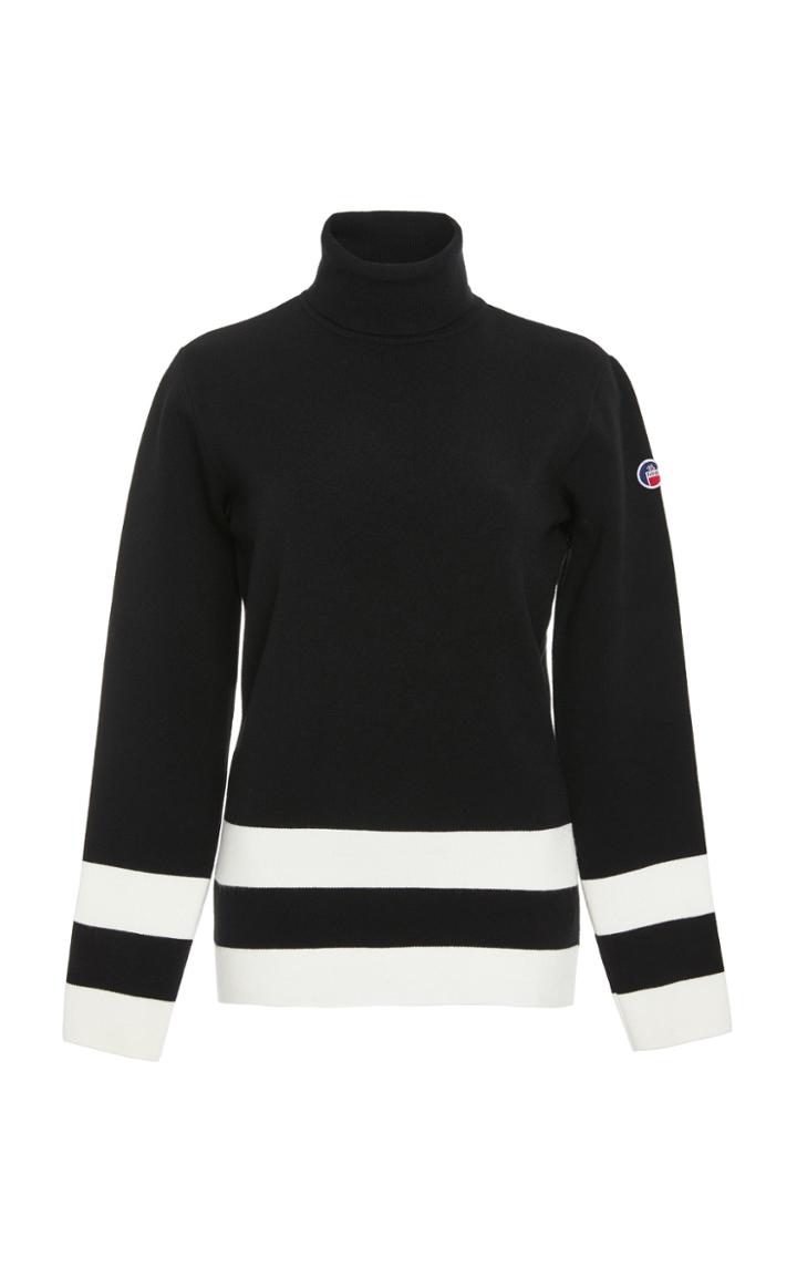 Fusalp Ubac Striped Turtleneck Sweater