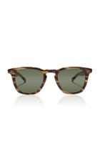 Garrett Leight Brooks X 47 D-frame Tortoiseshell Acetate Sunglasses