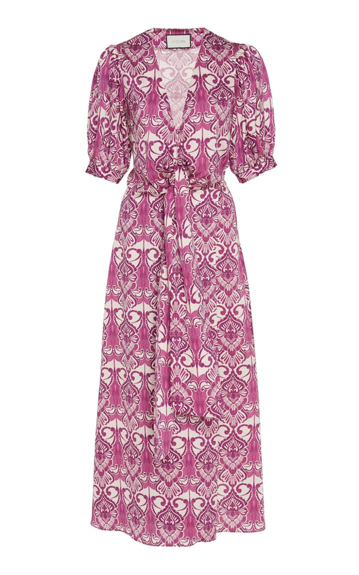 Alexis Wynova Printed Midi Dress