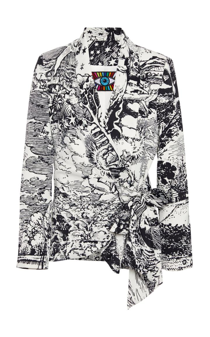 Moda Operandi Libertine Modern Toile Wrap Jacket Size: Xs