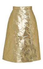 Giuseppe Di Morabito Metallic Chinoiserie Jacquard Skirt
