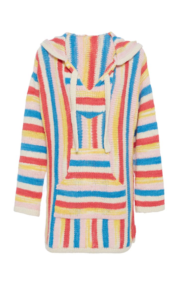 The Elder Statesman Baja Striped Pullover