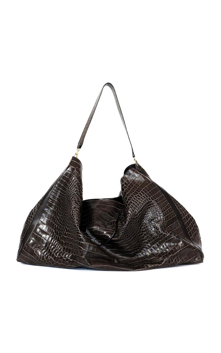 Moda Operandi Peter Do Peter Do X Medea Everyday Croc-effect Leather Tote