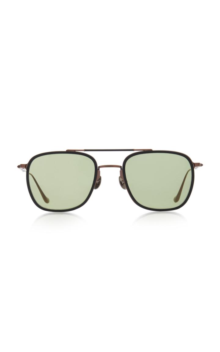 Matsuda Eyewear Oversized Square-frame Metal Sunglasses