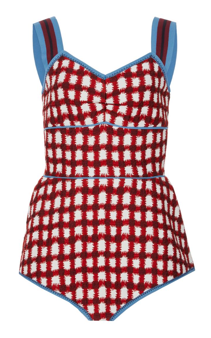 Marni Plaid Tank Top